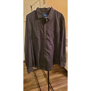 Men Long Sleeve Button Up